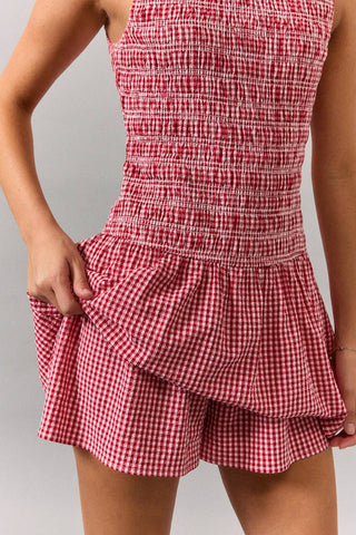 Tara Boat Neck Romper