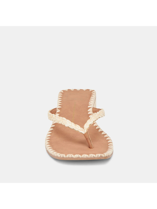 Barty Sandals Natural Raffia