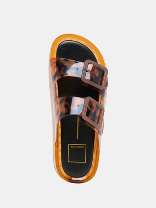 Julio Sandals Tortoise Vinyl