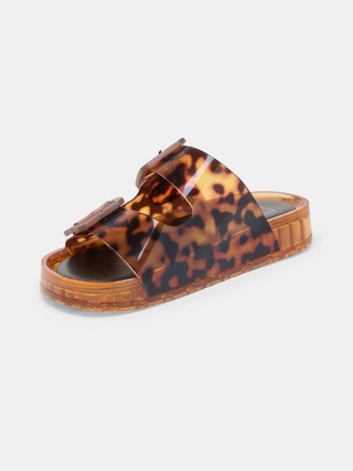 Julio Sandals Tortoise Vinyl
