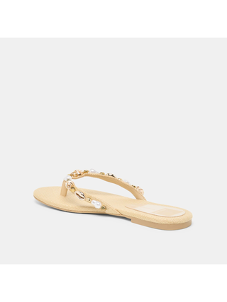 Kysha Sandals Natural Raffia