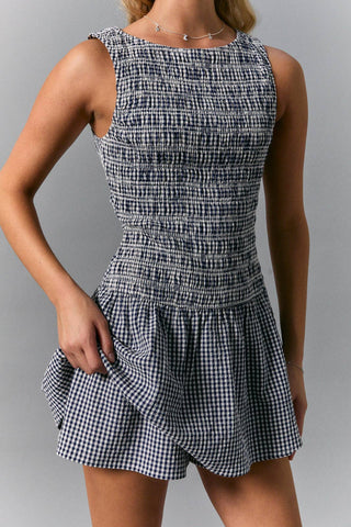 Tara Boat Neck Romper