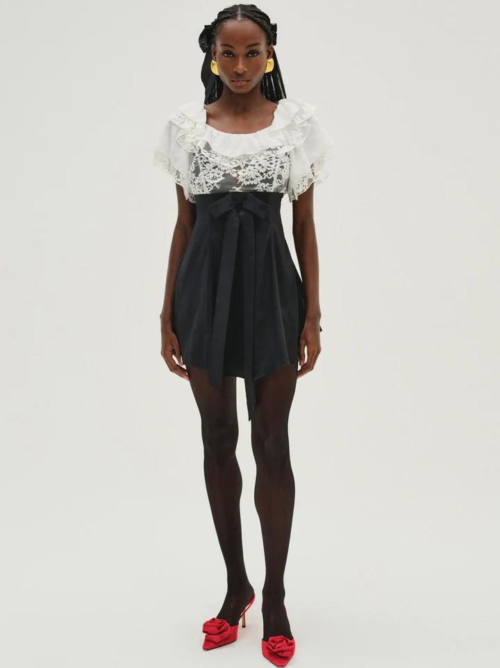 Holiday Lace Mini Dress Taylor Ashley Holiday Lace Mini Dress Taylor Ashley