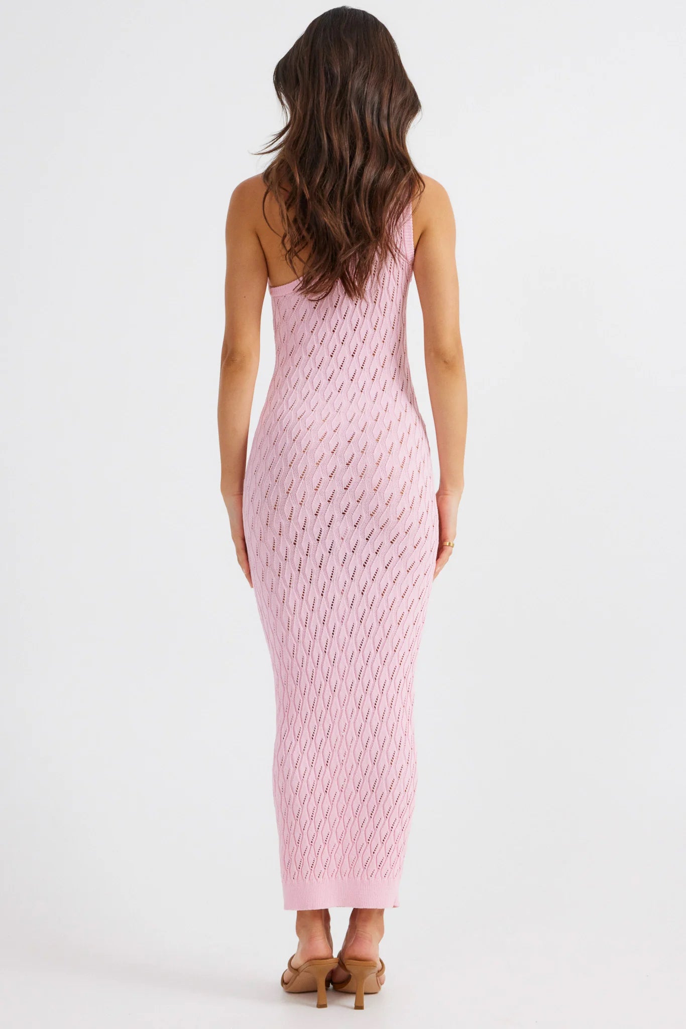 sndys one shoulder dress Sndys Juniper One-Shoulder Maxi Dress With Side Slit - Volcanic - 5% Off