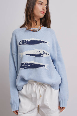 Oversized Sardine Knit Sweater