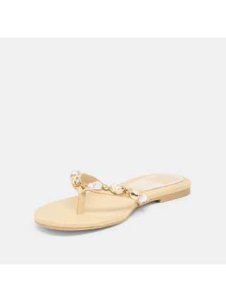Kysha Sandals Natural Raffia
