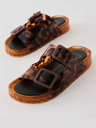 Julio Sandals Tortoise Vinyl