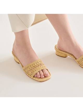 Dixi Sandals Natural Raffia