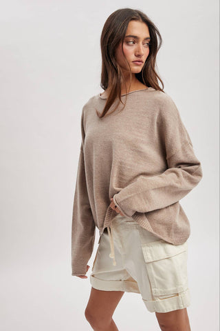 Everyday Boat Neck Sweater