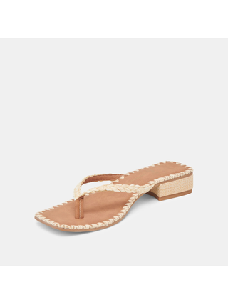 Barty Sandals Natural Raffia