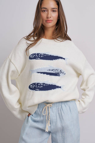 Oversized Sardine Knit Sweater