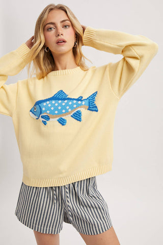 Gone Fishin' Sweater