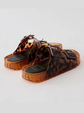 Julio Sandals Tortoise Vinyl