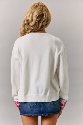Cherry Picnic Cardigan