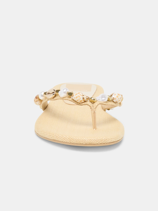 Kysha Sandals Natural Raffia