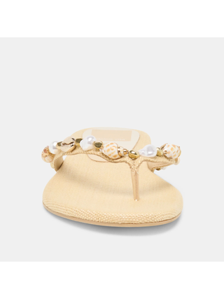 Kysha Sandals Natural Raffia
