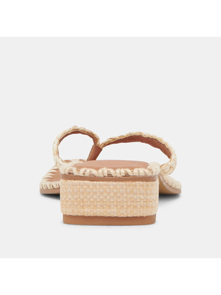 Barty Sandals Natural Raffia