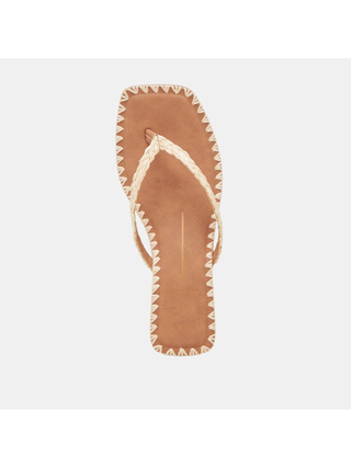 Barty Sandals Natural Raffia