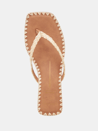 Barty Sandals Natural Raffia
