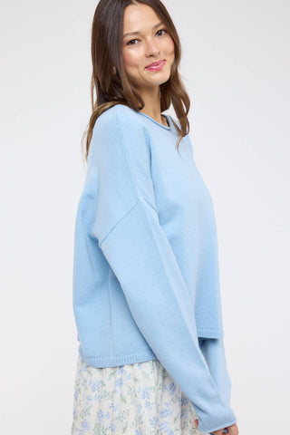 Everyday Boat Neck Sweater