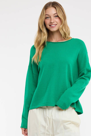 Everyday Boat Neck Sweater