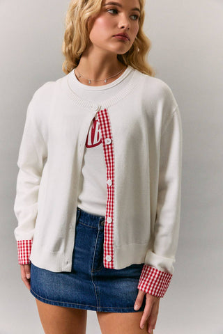 Cherry Picnic Cardigan