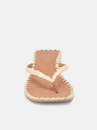 Barty Sandals Natural Raffia