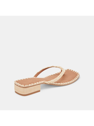 Barty Sandals Natural Raffia