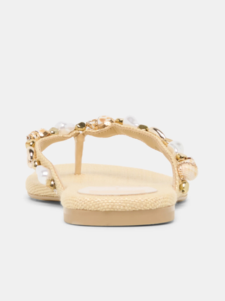 Kysha Sandals Natural Raffia