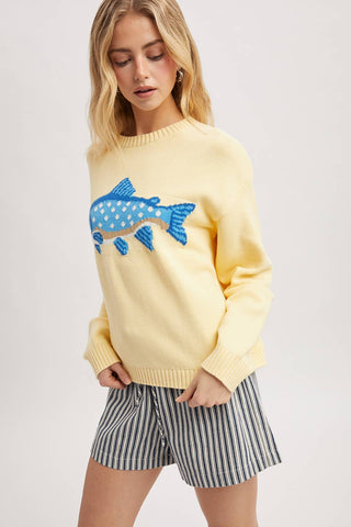 Gone Fishin' Sweater