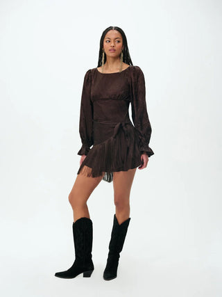 Sierra Fringe Mini Dress
