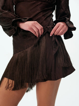 Sierra Fringe Mini Dress