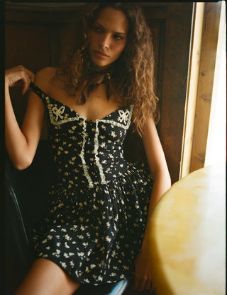 Western Wildflower Mini Dress