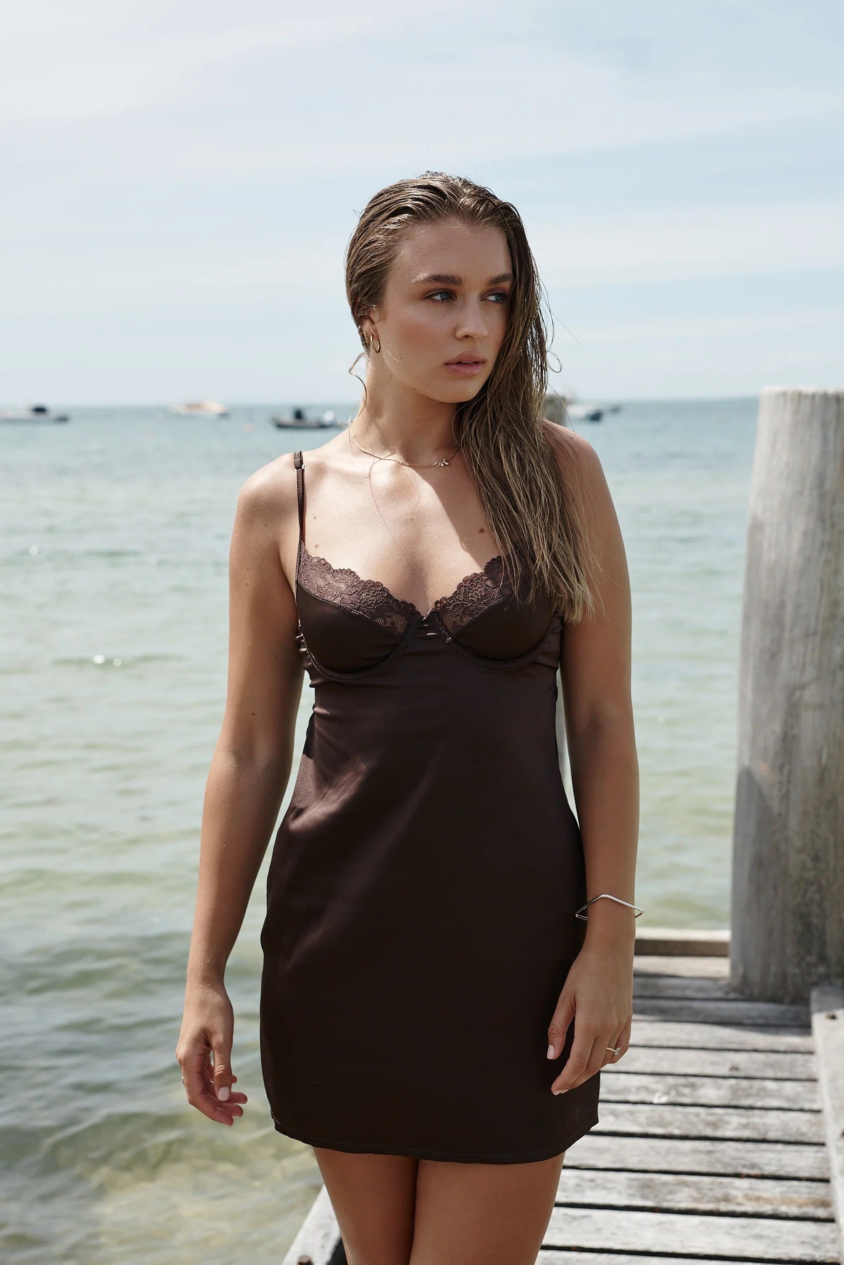 Sienna Slip Espresso – Taylor Ashley - Main Image