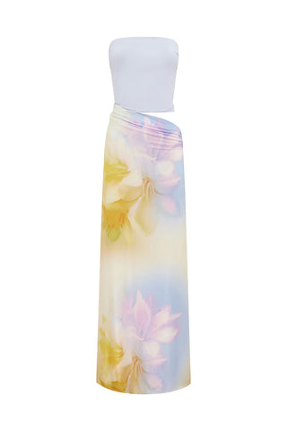 Toria Strapless Maxi Dress