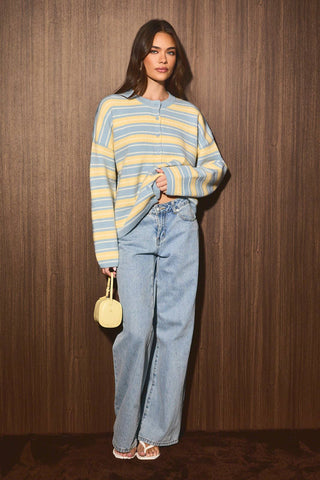 Sunday Stripe Cardigan