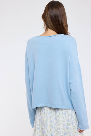 Everyday Boat Neck Sweater