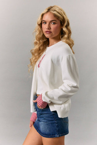 Cherry Picnic Cardigan