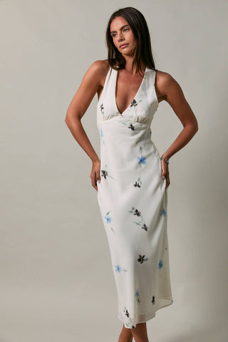 Brynn Open Back Midi Dress