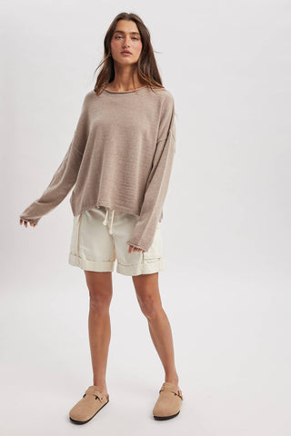 Everyday Boat Neck Sweater