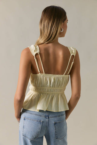 Buttercup Peplum Tank