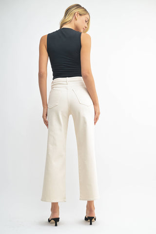 The Patch Pocket Wide Leg