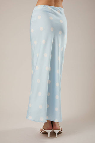 Satin Sasha Midi Skirt
