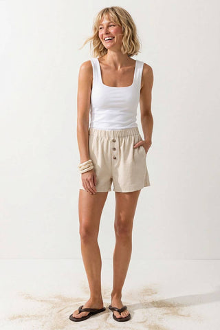 Effortless Woven Pull-On Shorts