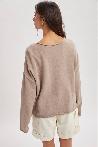 Everyday Boat Neck Sweater
