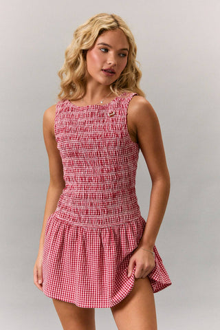 Tara Boat Neck Romper